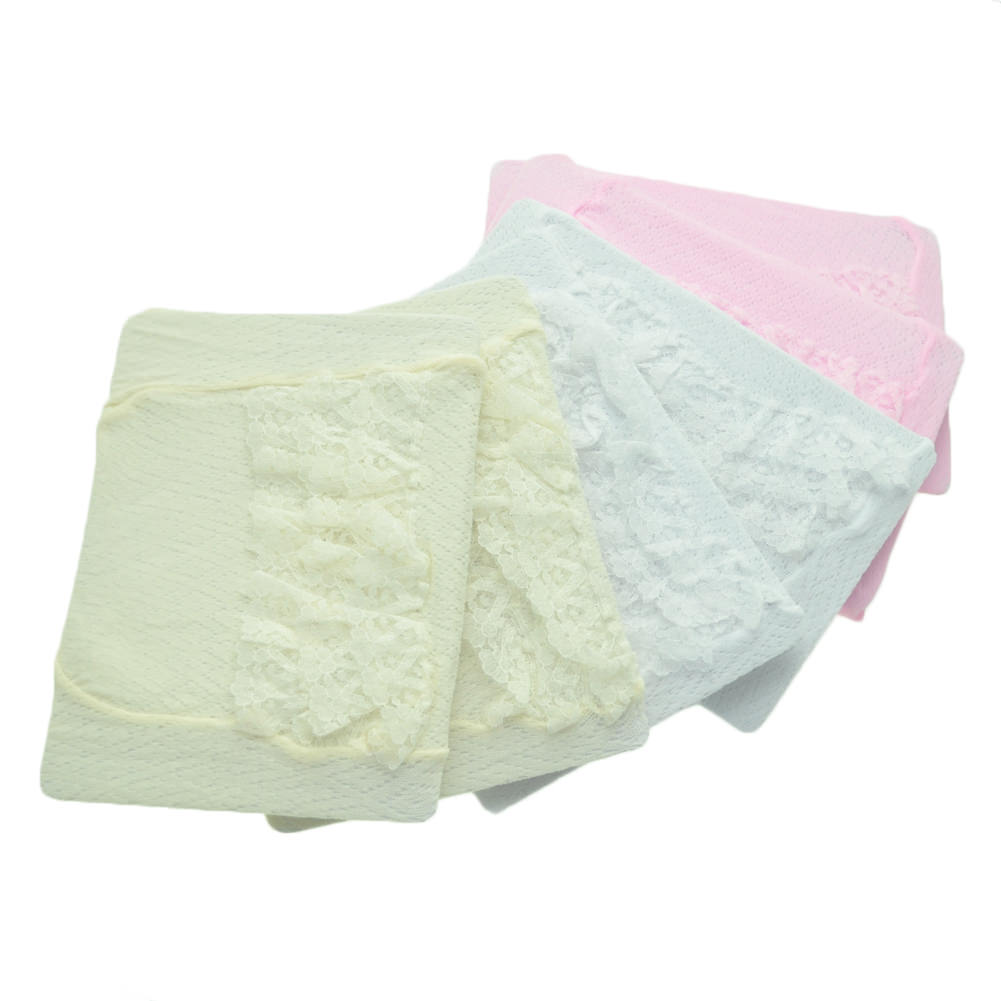 Baby's Lace Tiered Rhumba Tights (6-Pack)