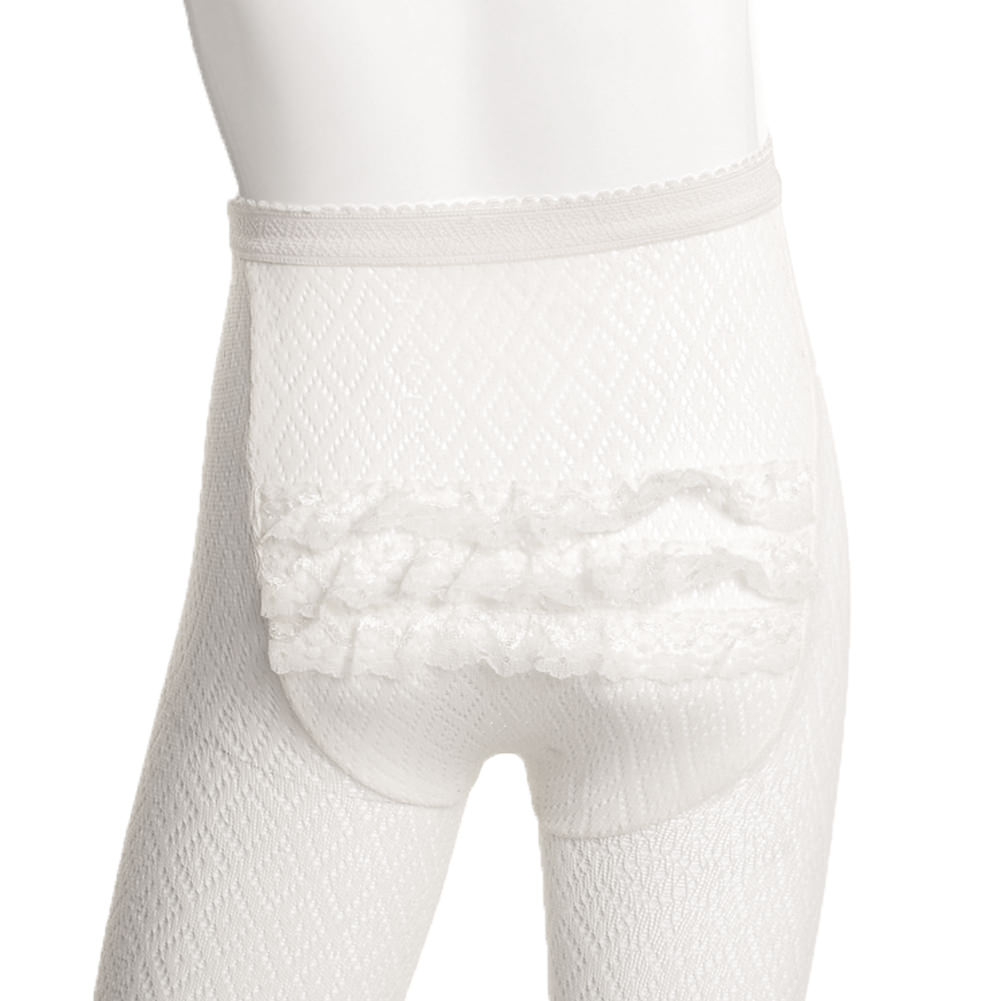 Baby's Lace Tiered Rhumba Tights (6-Pack)