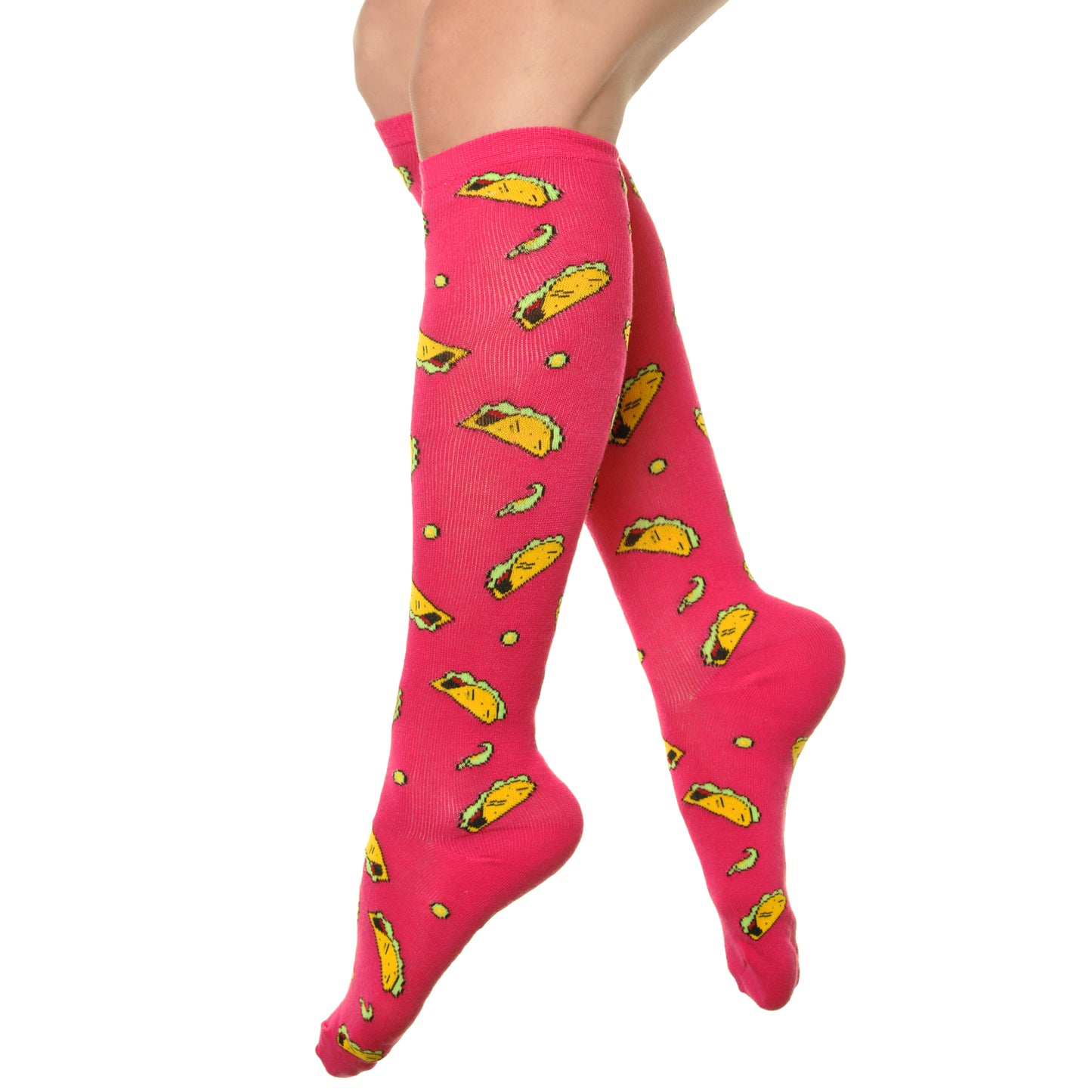 Novelty Foodie Knee-High Socks (6-Pairs)