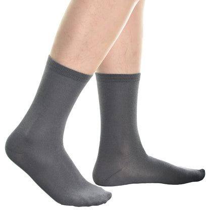 Men's Cotton Dress Socks (12-Pairs)