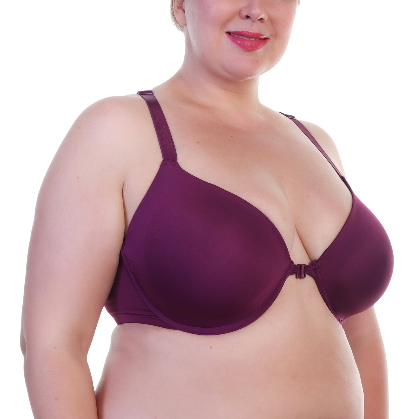 Wired, Padded Extended Size Bras with Butterfly Back Design (6-Pack)