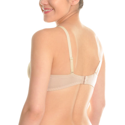 Wired Convertible Bras with Lace Accent Detail (6-Pack)