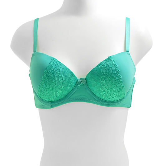 Lace A-Cup Demi Bras with Convertible Straps (6-Pack)