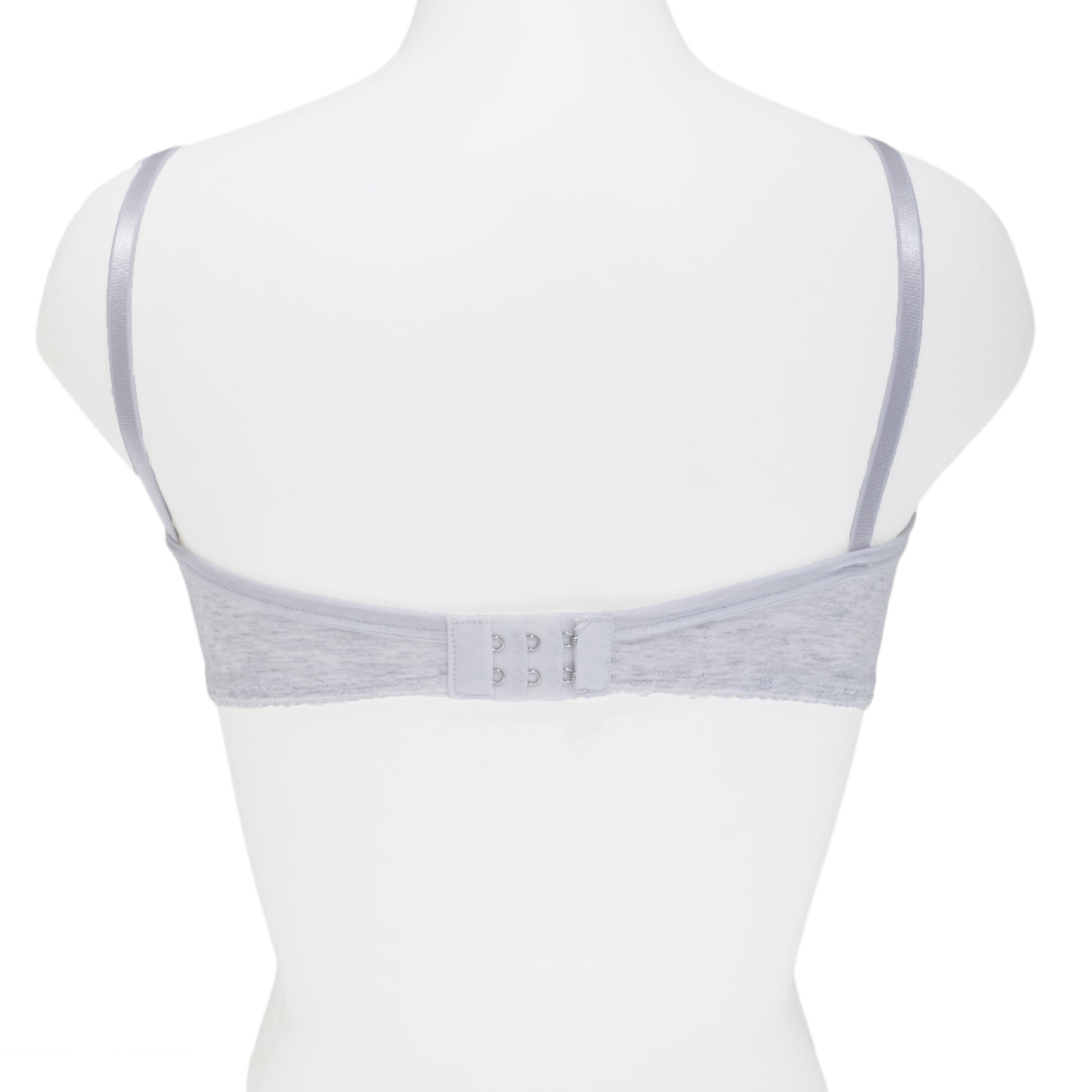 Angelina Girl's Wire-free Cotton Training Bra with Lace Detail –