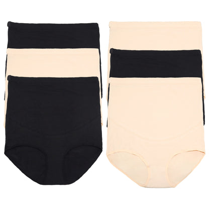 Cotton Over-the-Belly Maternity Underwear (6-Pack)