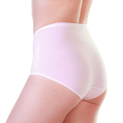 Cotton Classic High-Rise Briefs with Front Lace Accent (6-Pack)