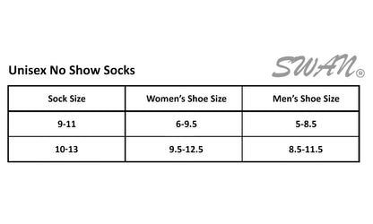 Unisex No-Show Socks (12-Pairs)