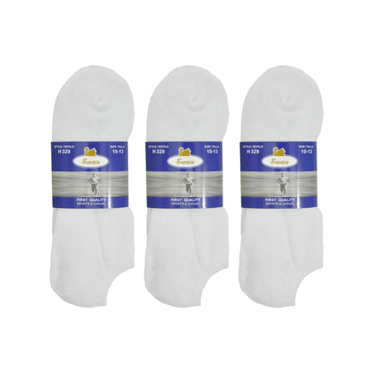 Unisex No-Show Socks (12-Pairs)
