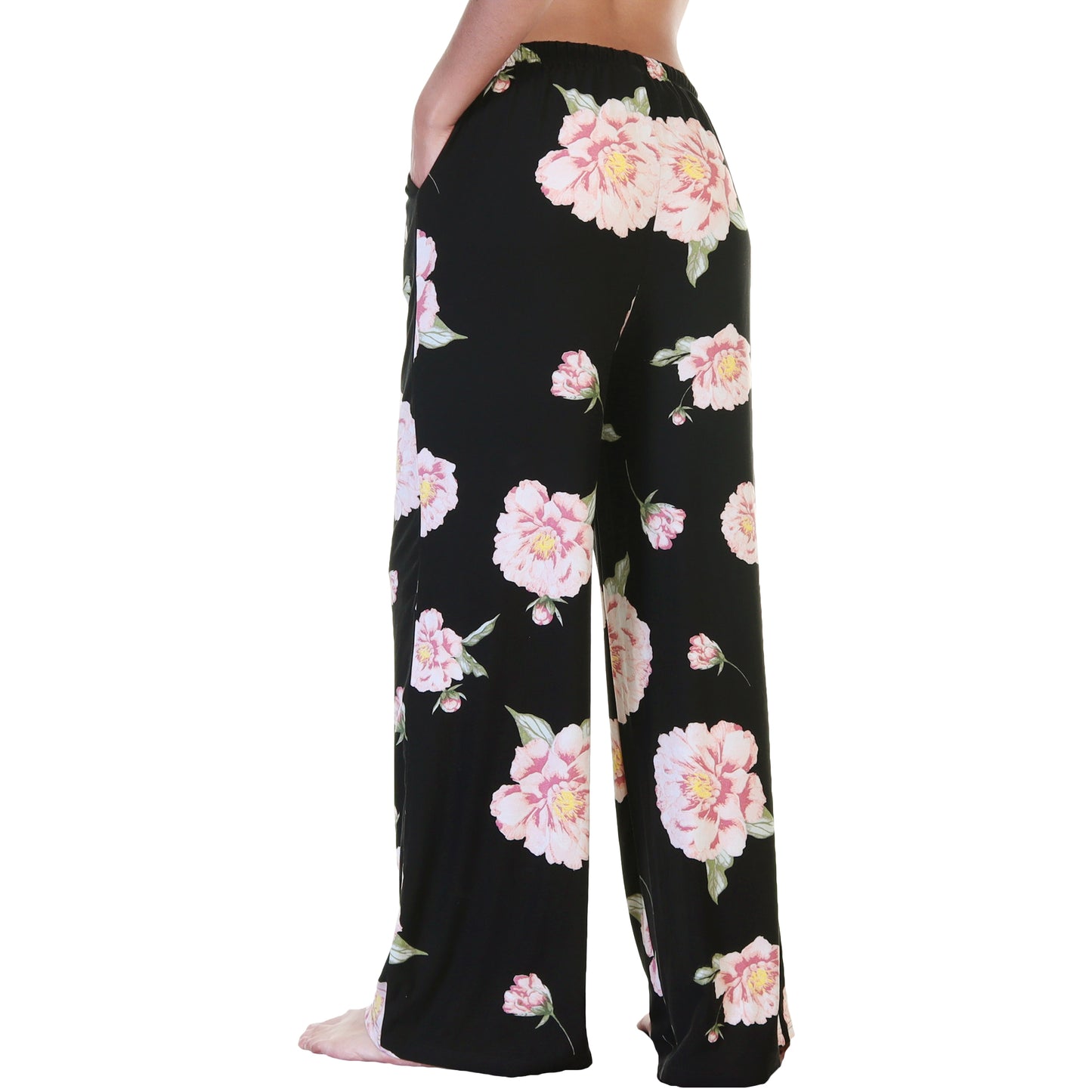 Mid-rise Palazzo Pants with Drawstring Waistband (1-Pack)