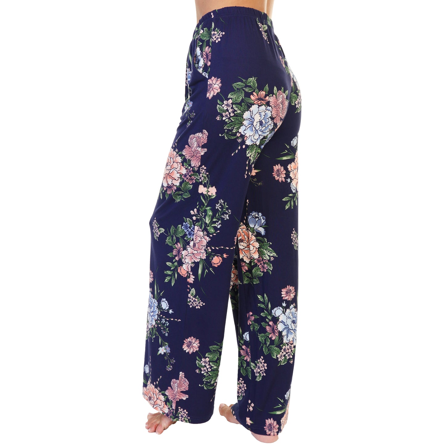 Mid-rise Palazzo Pants with Drawstring Waistband (1-Pack)