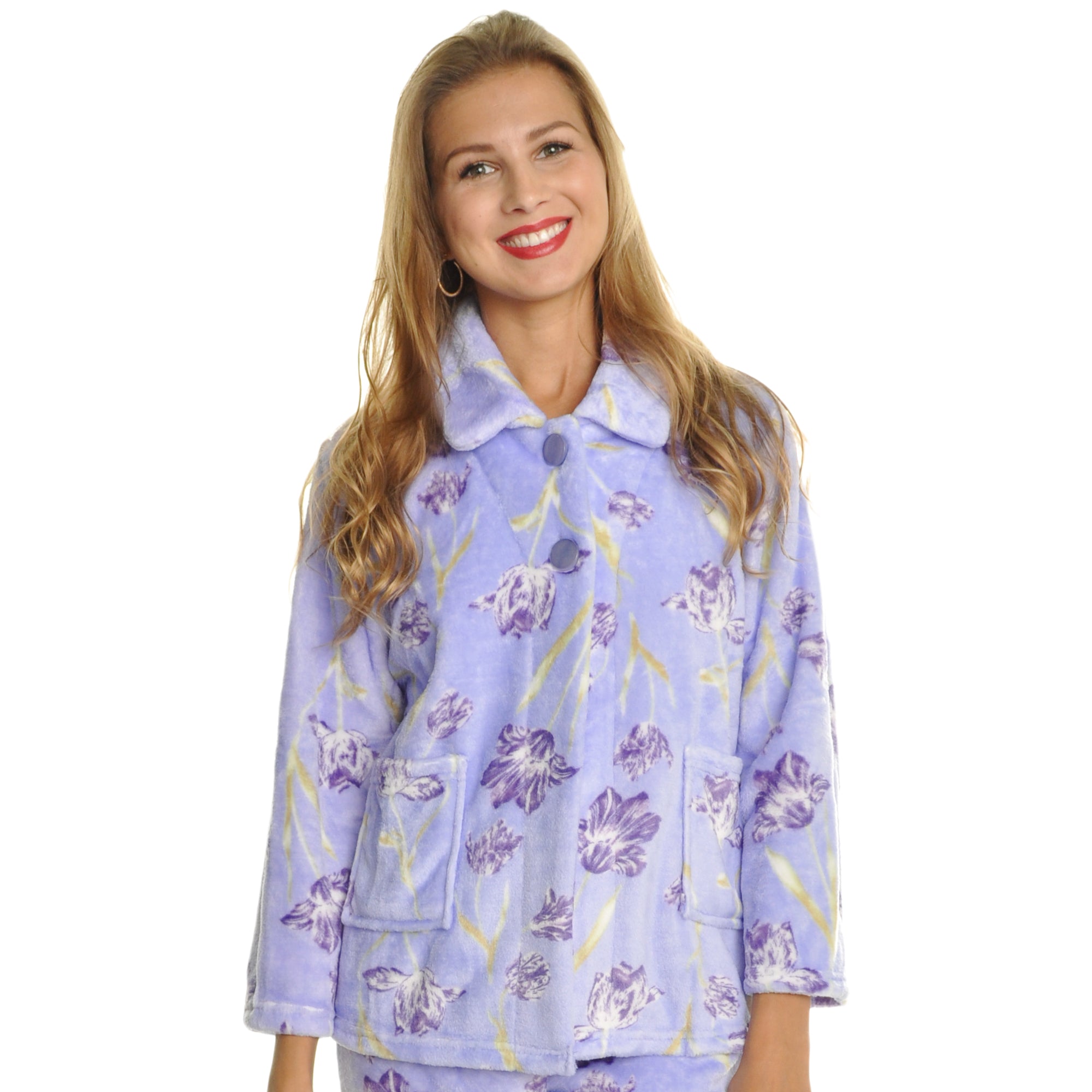 Plush clearance bed jacket