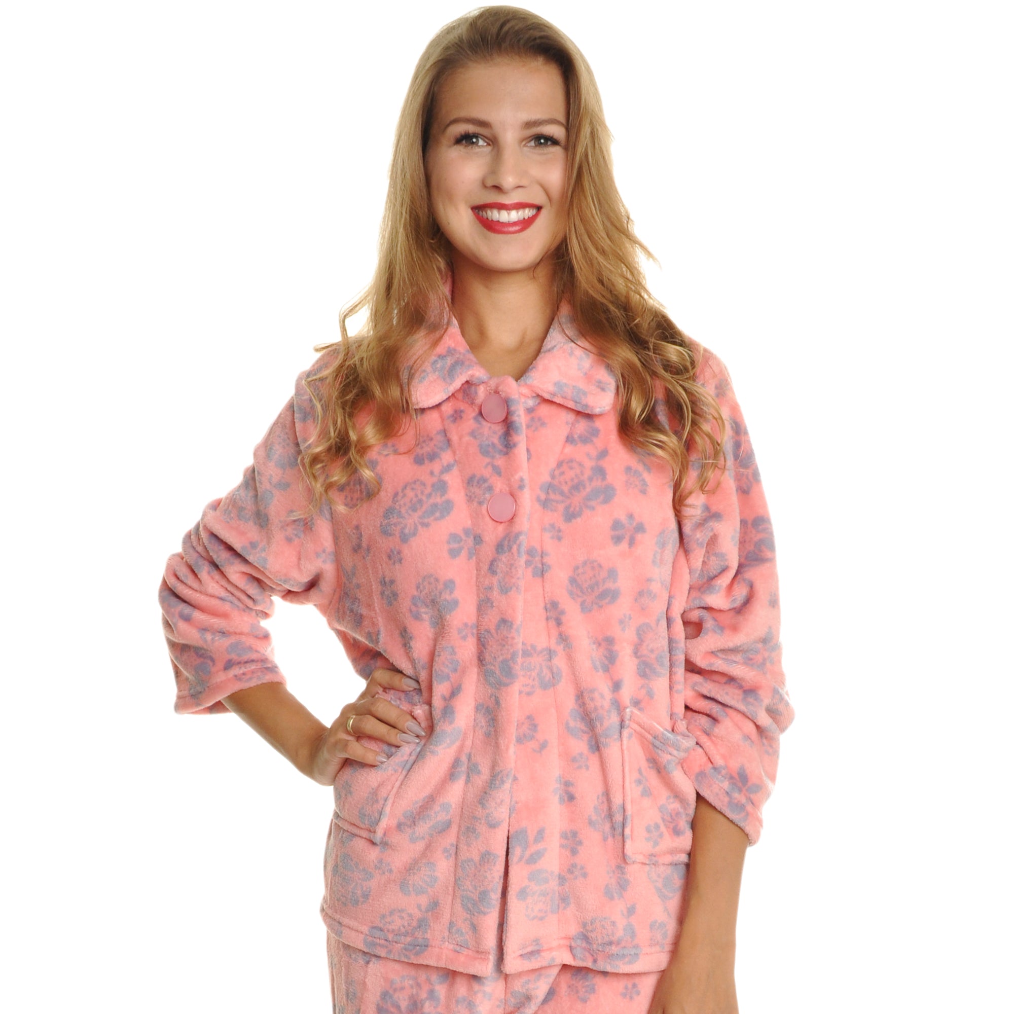 Plush 2024 bed jacket