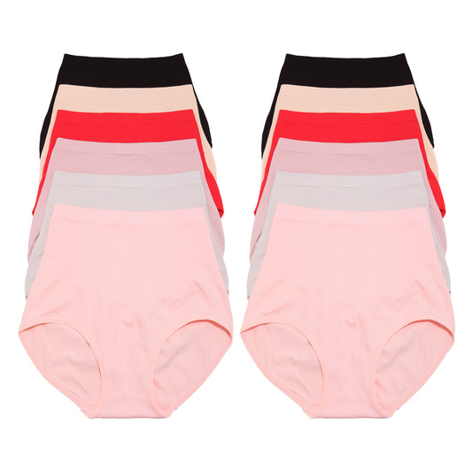 Buy Gilbins Women's Plus Size Seamless High-Waisted Girdle Panties