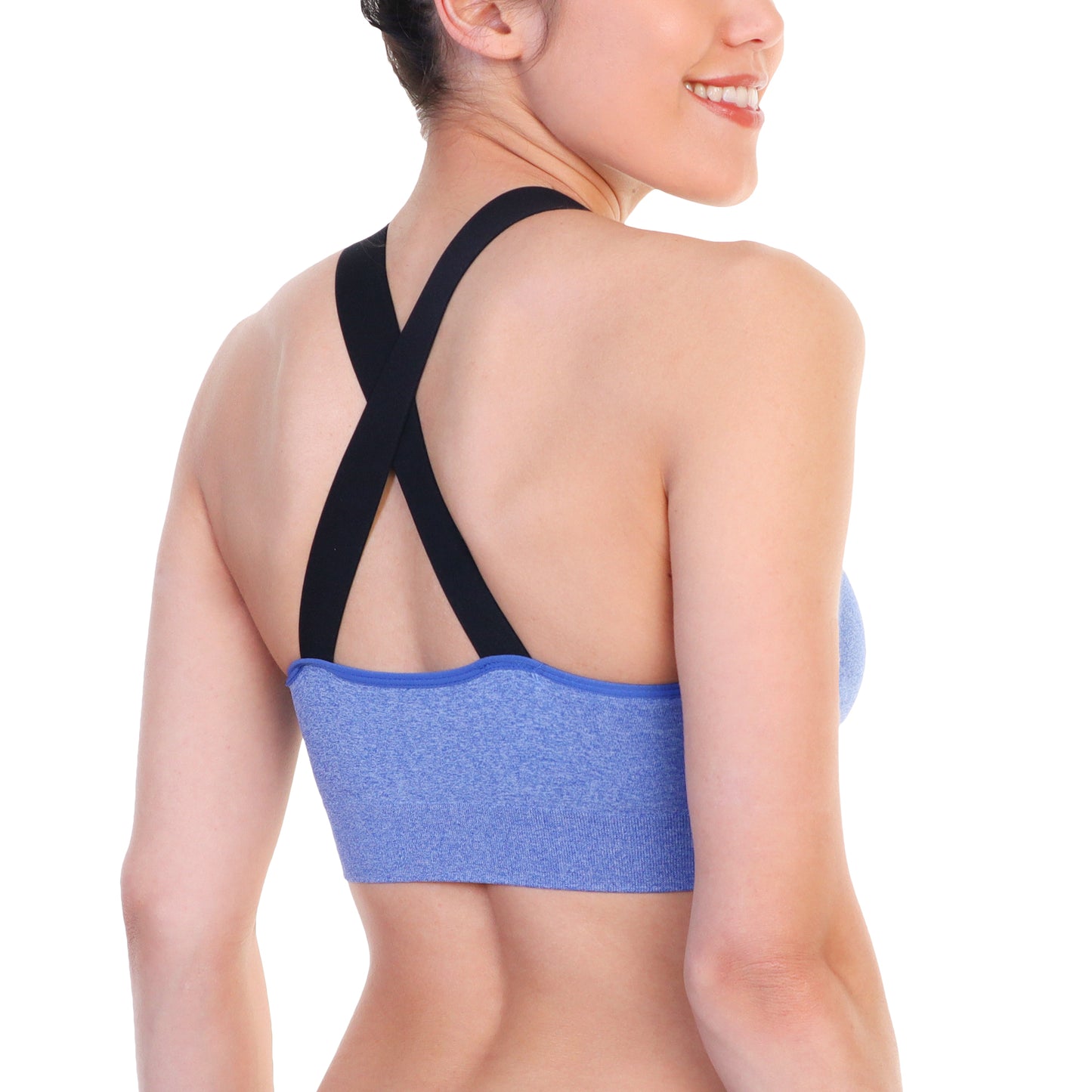 Seamless, Wire-free Cross Back Bralette (6-Pack)