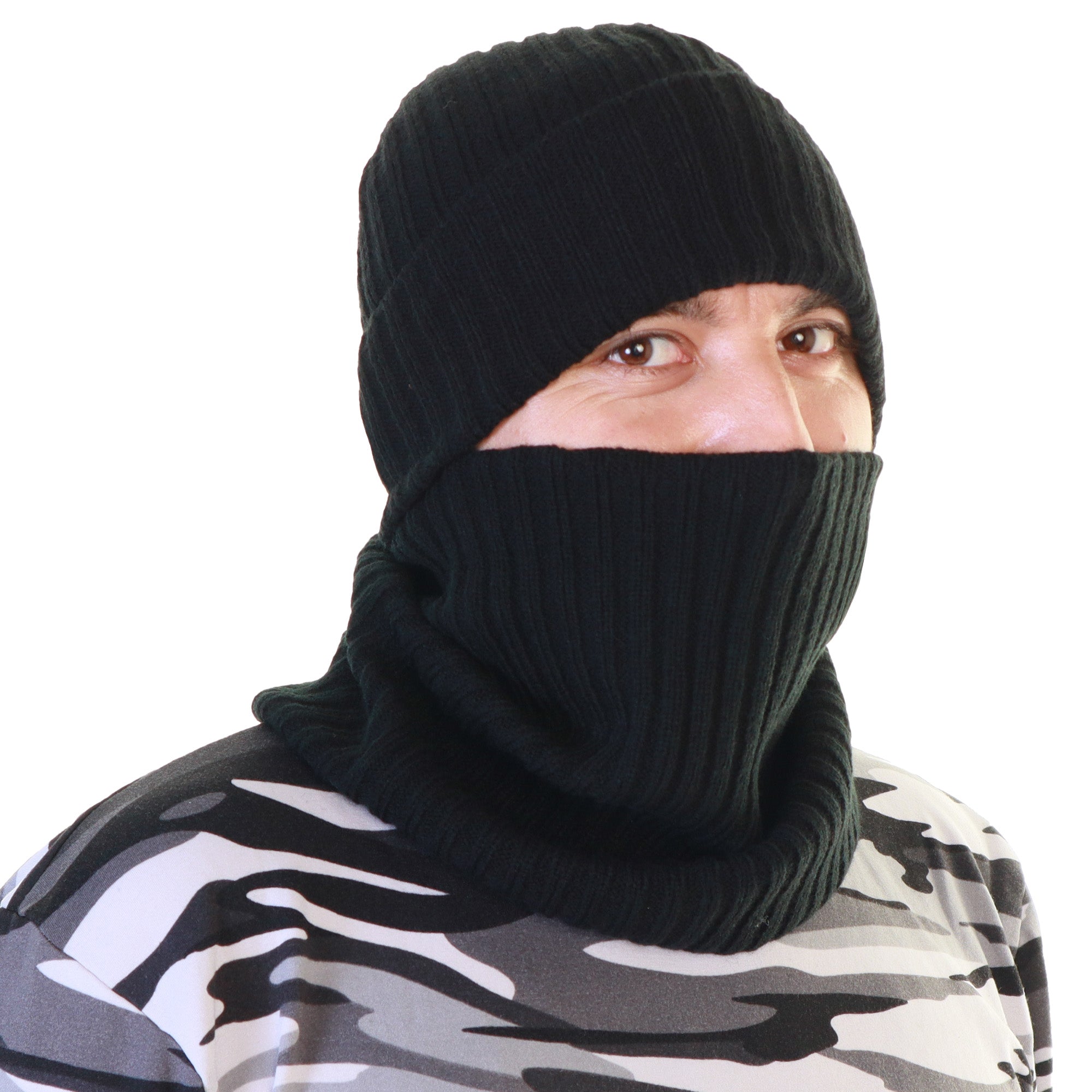 Distressy Black Balaclava Black Distressed Ski Mask Yeat, 57% OFF