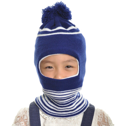 Kids' Balaclava-Style Ski Mask with Extended Neck Coverage (6-Pack)