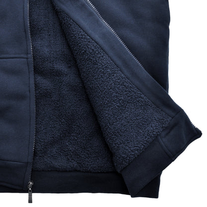 Men's Sherpa-Lined Hoodie Jacket