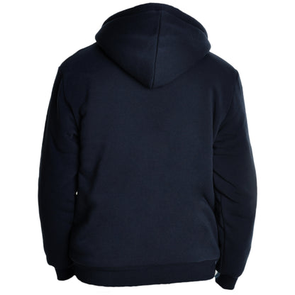 Men's Sherpa-Lined Hoodie Jacket